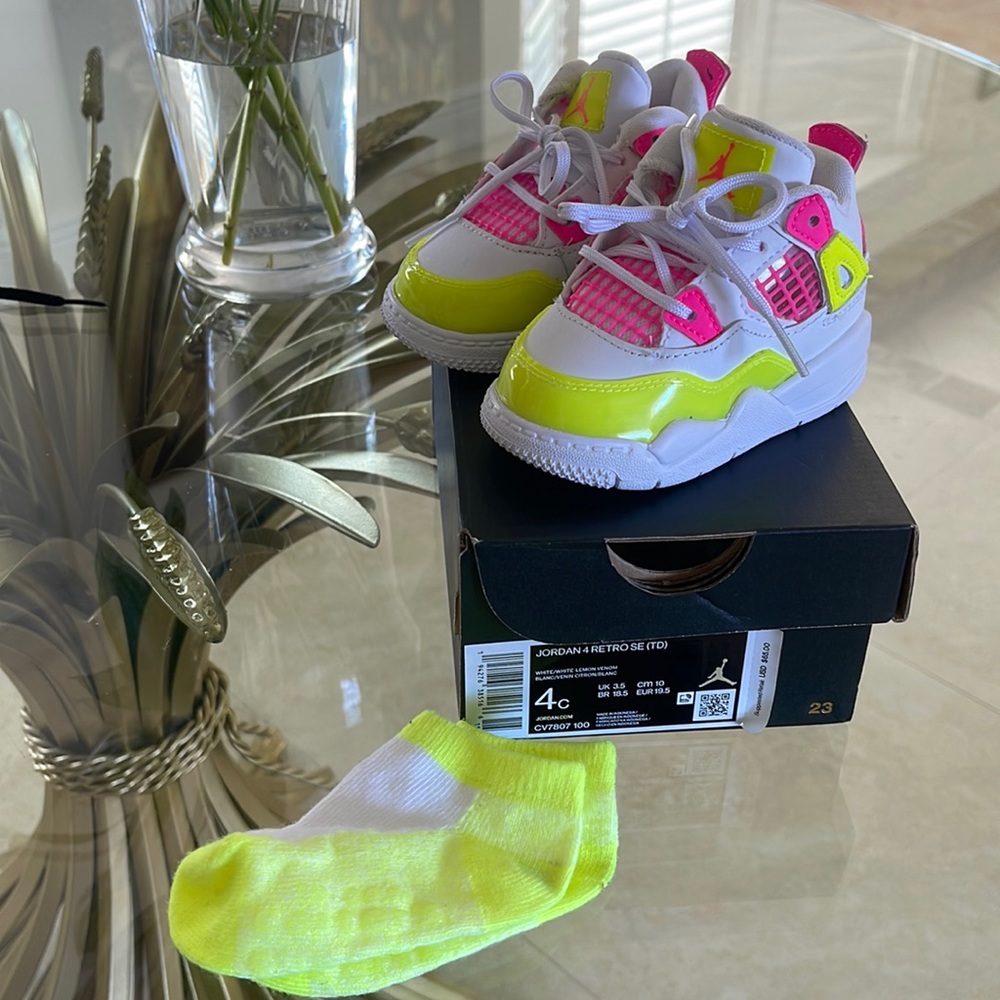 Jordan 4Retro SE (td) “Lemon Venom”